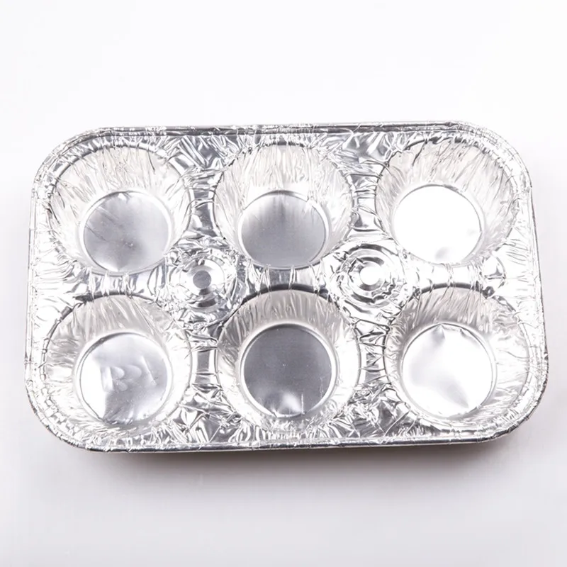 TIA QB38 Non-Toxic Aluminum Foil Cup Foil Cup Heat Resistant Foil Cup for Winter Party Desserts