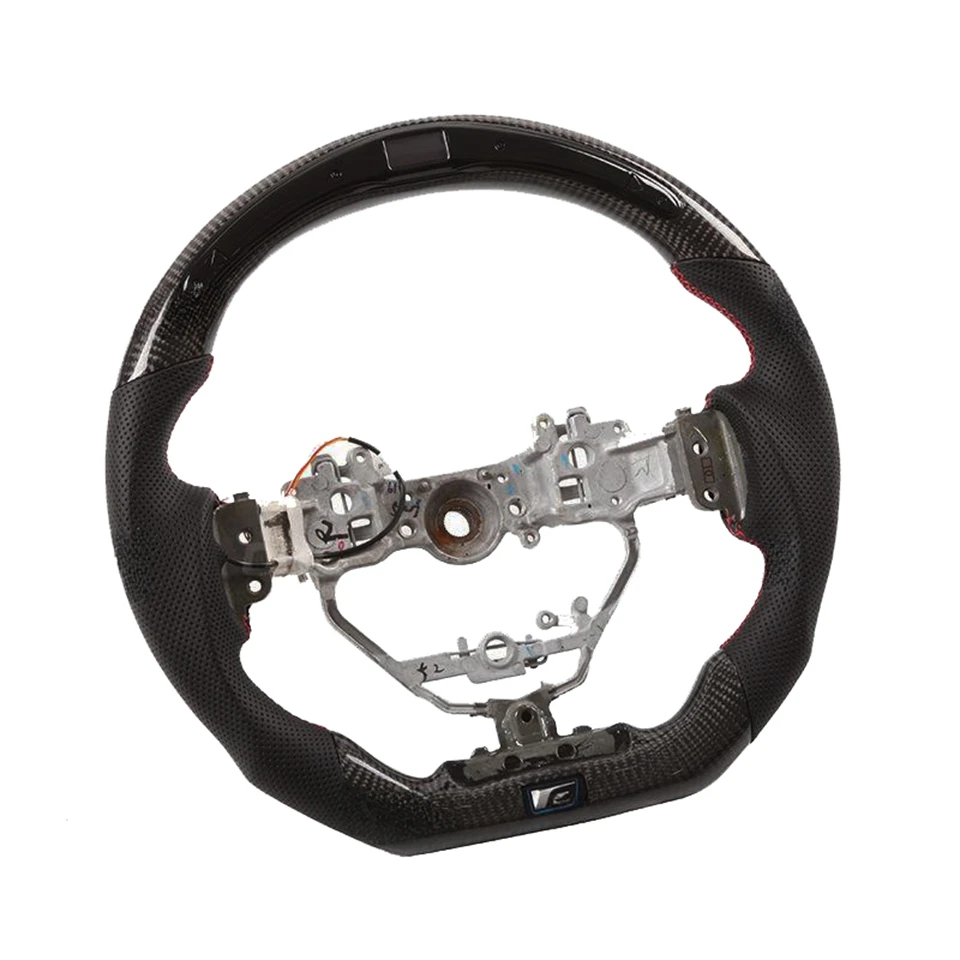 M Performance Suede Leather Steering Wheel Fit For Mercedes Benz New E