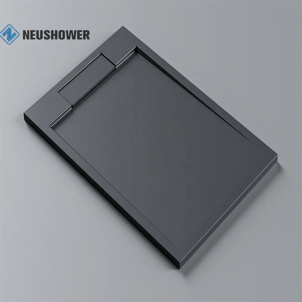 Composite Stone Shower Base Solid Surface Antislip Shower Trays