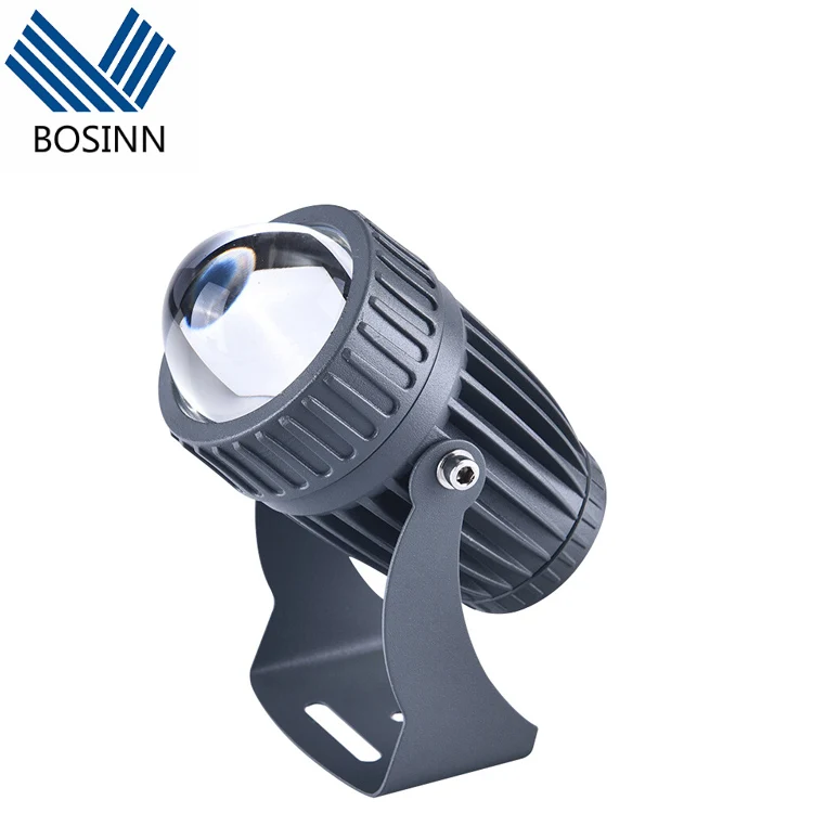 Building Spotlight Long Range Small Angle Projection Lamp Dimmable RGB Flood Lights Narrow Beam Landscape Lighting