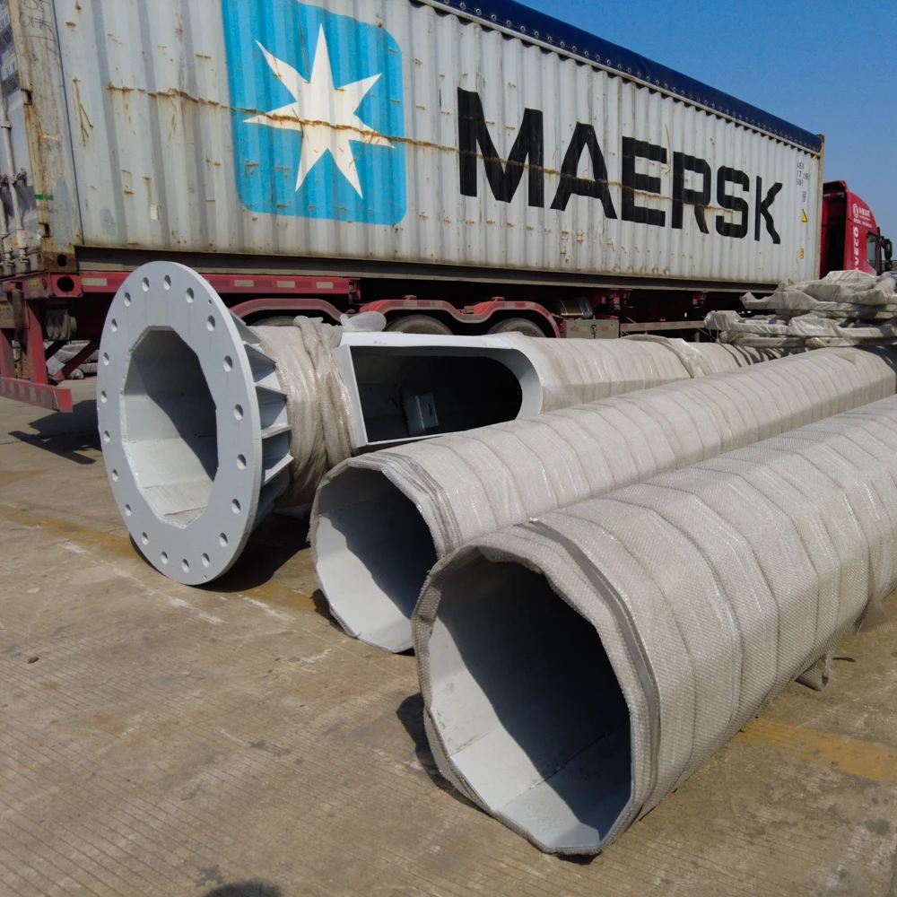 Factory Price Polygon Galvanized Steel 18m 25m 30m 40m Telescopic Lifting System High Mast Light Pole