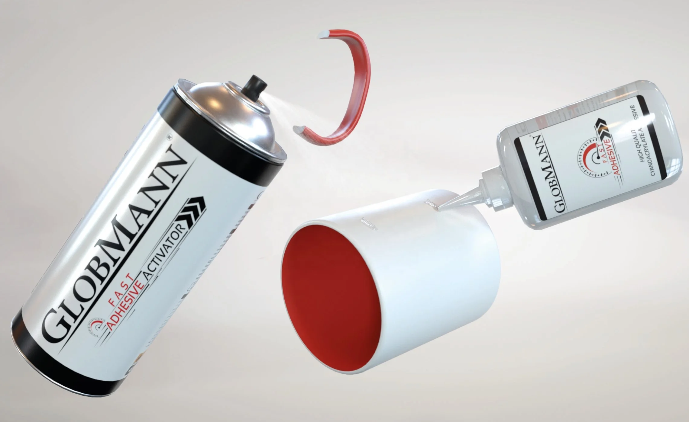 Cyanoacrylate Fast Adhesive Set (mdf Kit) 200ml / 40gr Within 10