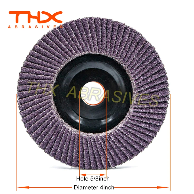 200 Grit Flap Disc Flap Disc For Sharpening Lawn Mower Blades Grinding
