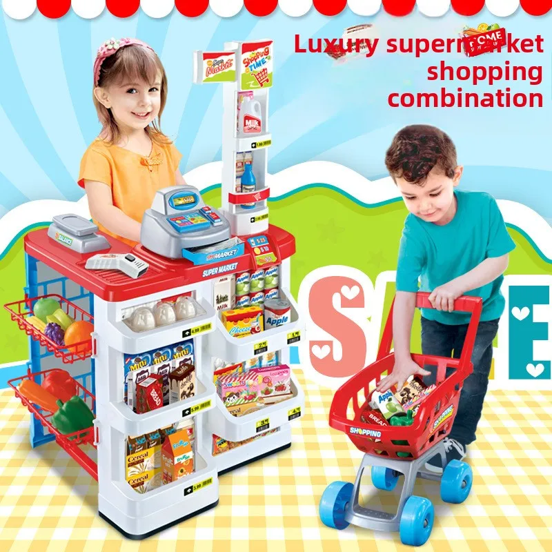 Luxury Kids Kitchen Set Toy for Pretend Play Fun Cooking Toys