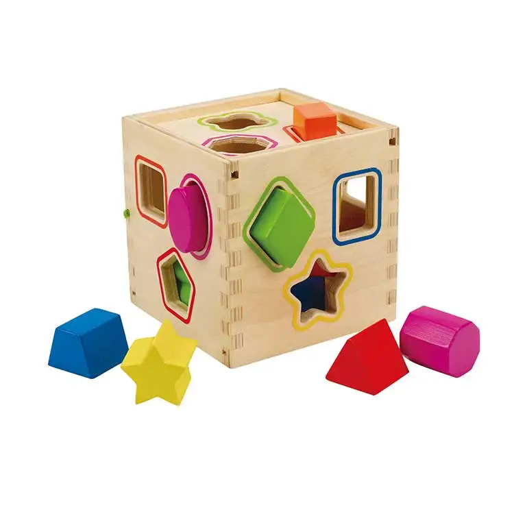 Детский деревянный сортировщик когнитивных и подходящих игр, строительный блок, обучающая игрушка, инструменты для пазлов