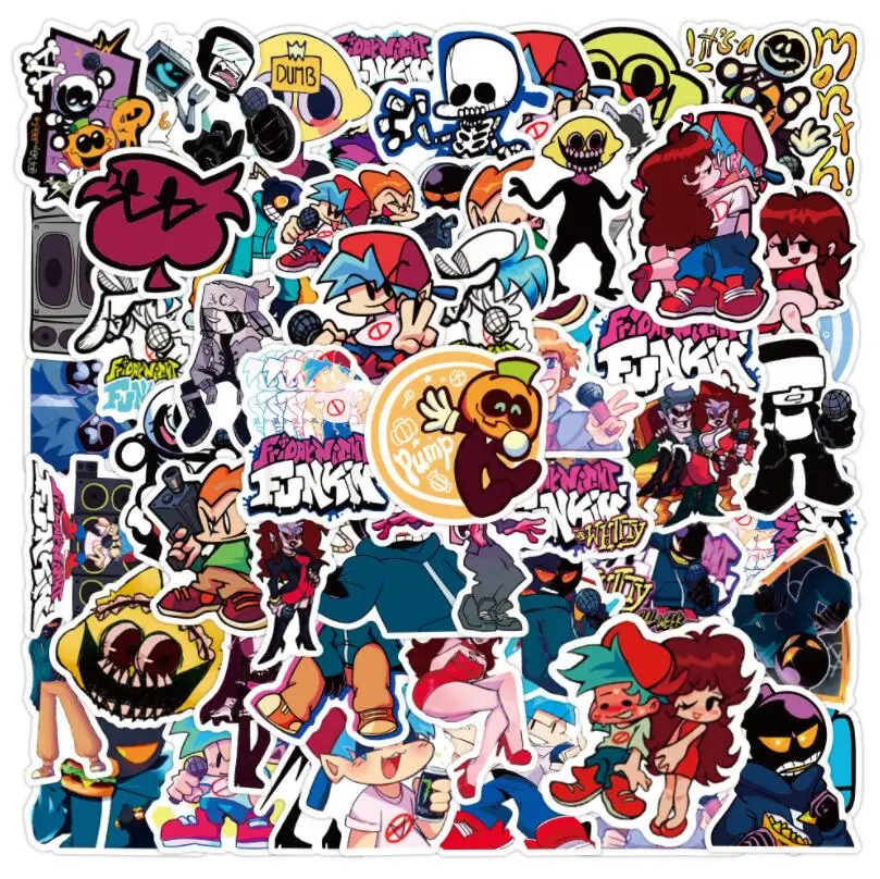 Fnf Unblocked Stickers for Sale
