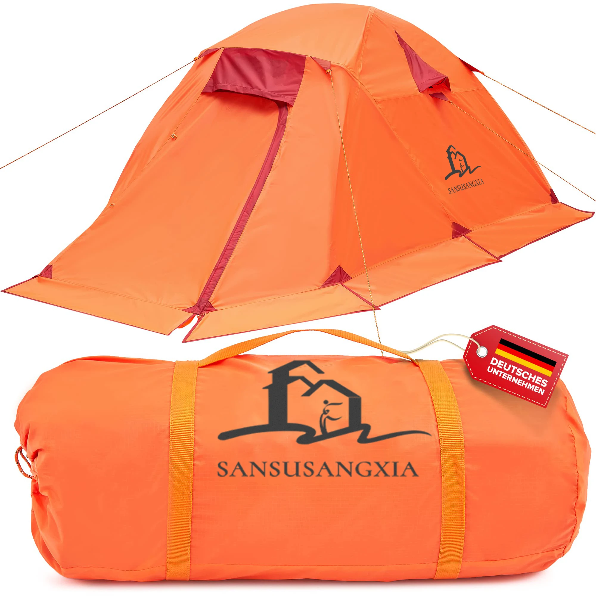 2 People 4 Season Leichtes Pest Control Waterproof Zelt Camping Hunting Fishing Mountaineering Carpas Snow Ultralight Tent