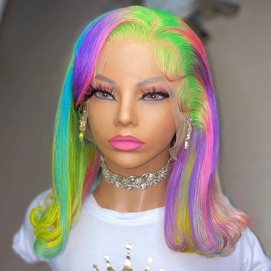 Rainbow Red pink Purple Green Blue Yellow Orange Grey  display picture 3