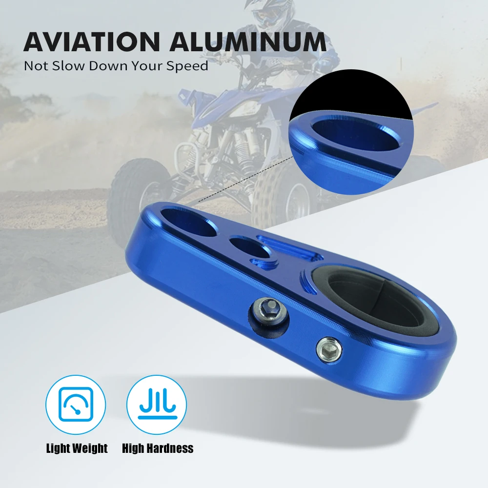 Atv Cnc Billet Brake Line Clamps For Yamaha Yfz 450 Yfz450r Raptor 250