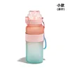 Pink-blue gradient-small matte style