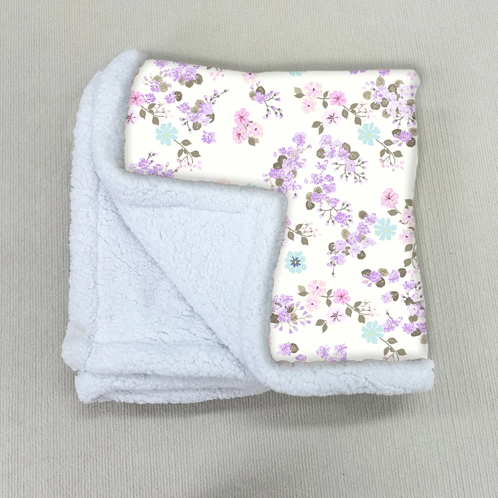 Custom absorbent infant winter warm baby receiving towels and blankets ...