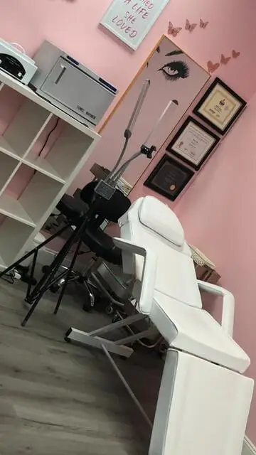 专业工作室灵活的手臂可切割纹身led灯带桌夹的睫毛延伸斜纹灯 - buy