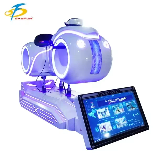 Amusement Park 9D Virtual Reality Racing Game Machine Driving Simulator Racing Car VR Simulator
