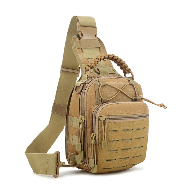 JSH outdoor multifunctional Camo crossbody bag shoulder bag tactical backpack tactical small chest bag custom logo
