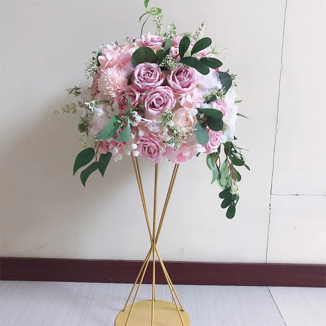 IFG 2020 New Style  Luxury Artificial Flower Arrangement for Wedding Decorative Flower Centerpiece