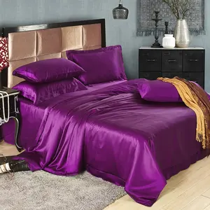 Heniemo Designer Polyester Queen Size Luxury Duvet Quilt Comforter Bed Sheet 100% Microfiber Morden Bedding Set for Home