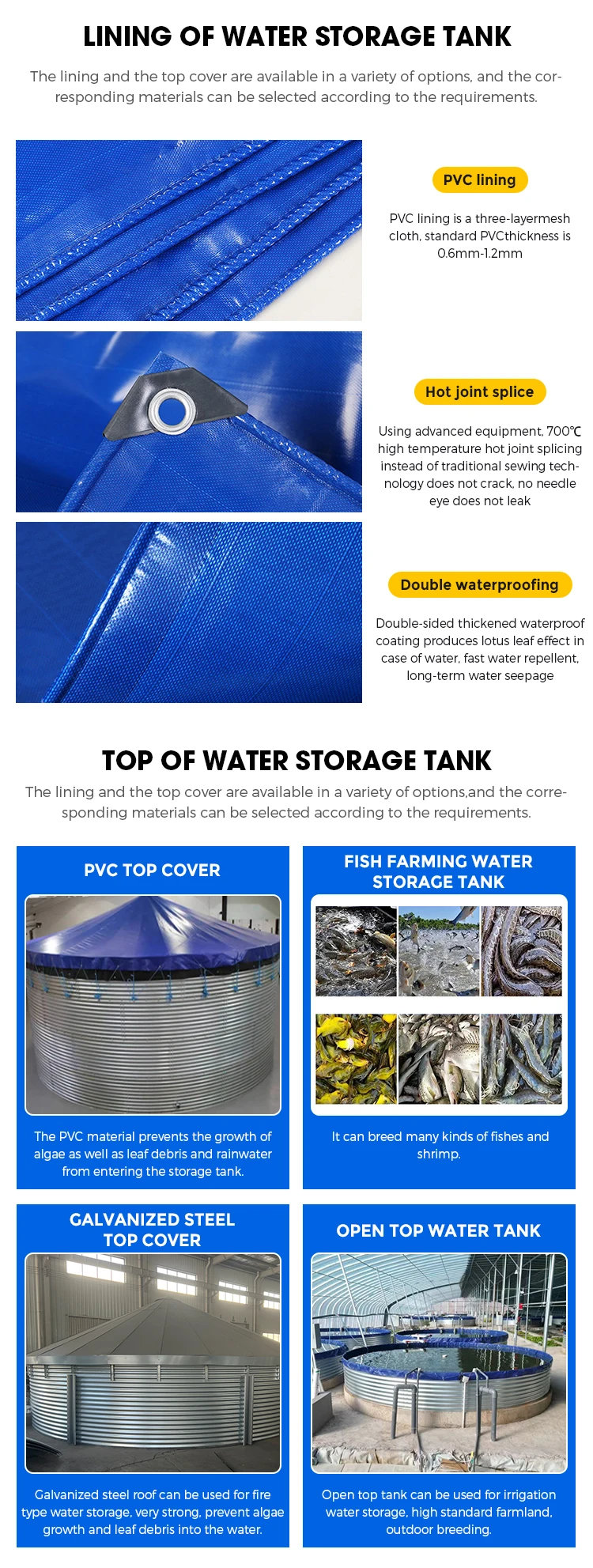 Gallon Corrugated Steel Water Tank Rainwater Tanks - Buy Corrugated ...