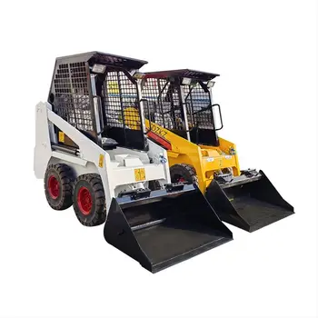 Mini small skid steer loader Rubber tracked crawler used for wooden forest with EPA kubota perkins engine
