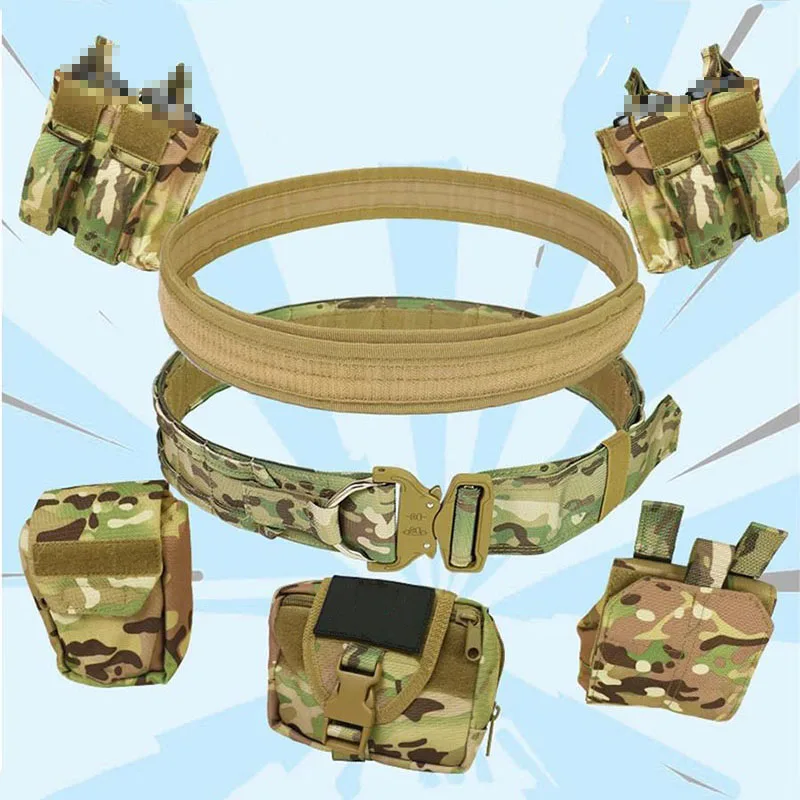 Wholesale Outdoor Practical Comfortable Hunting Tactics Duty Security Belt Fashionable Multifunctional Tactic Waist Belt