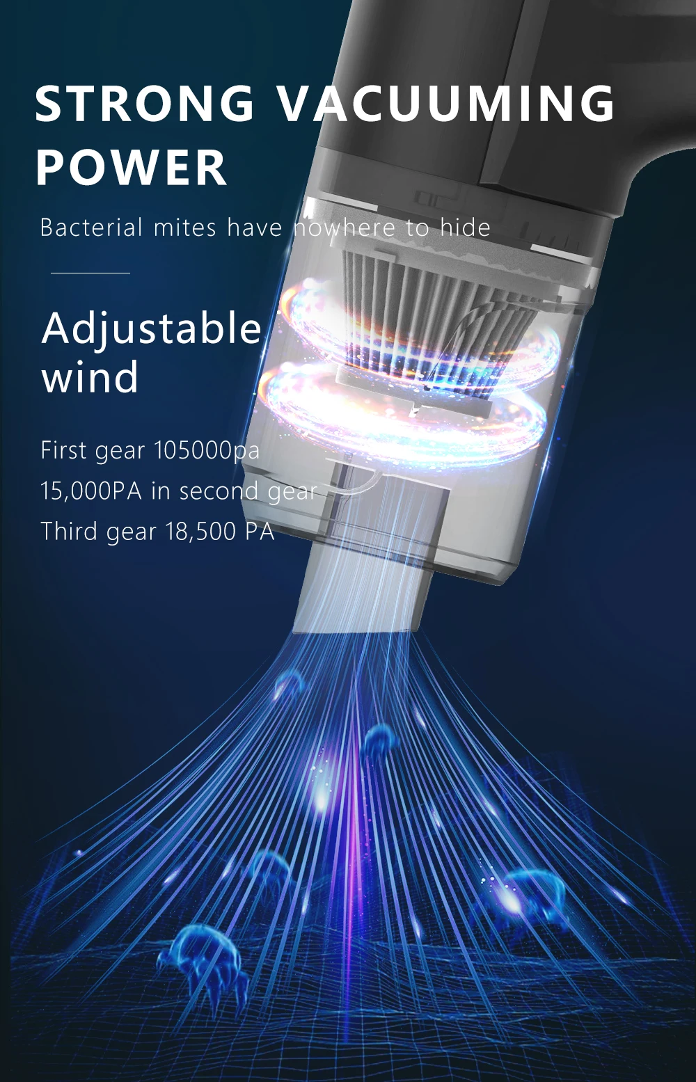 Wireless Car Vacuum Cleaner Portable Car Cleaner Vacuum For Car Mini