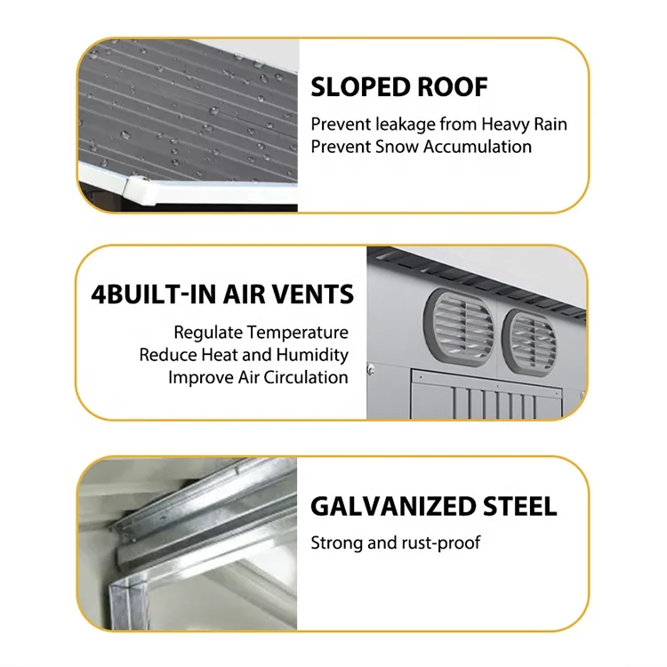 Prefabricated Steel Structure Garage Cheap Price Free Design Metal Shed Construction