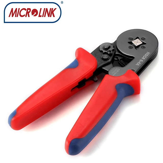 Ratchet Ferrule Crimping Tool 0.25-10mm2 Hsc8 6-4 Ferrule Lug Crimper ...