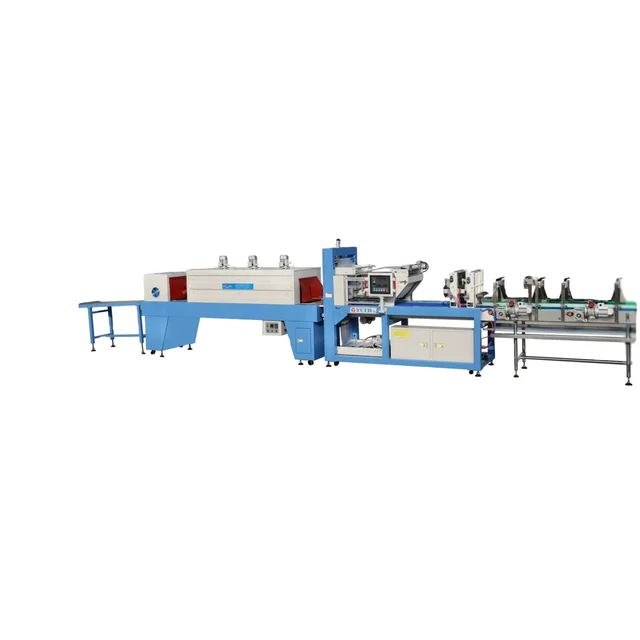 China Factory Customized Shrink Wrapping Machine Oven PLC Components Easy to Operate for Beverage Cans Packaging