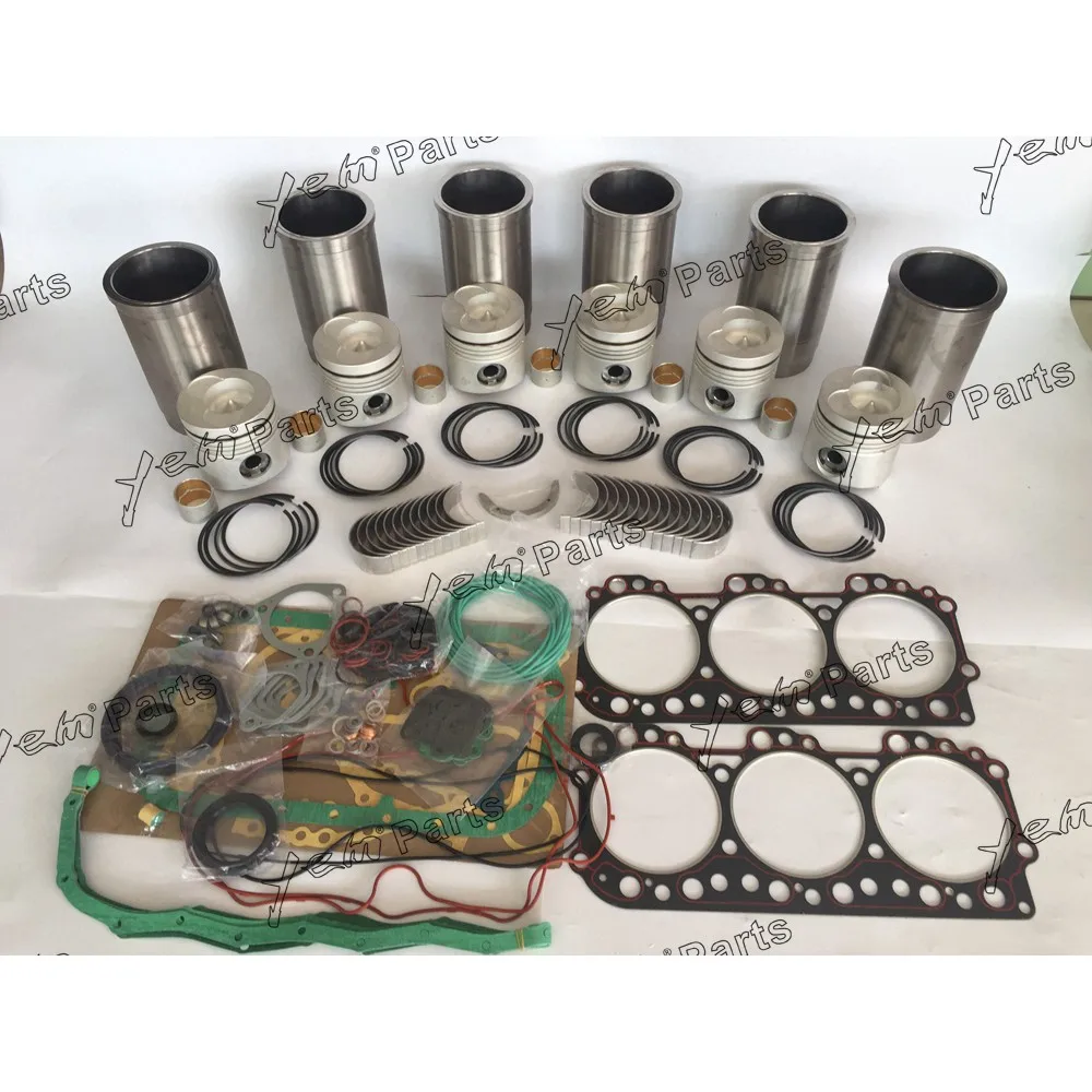 EK100 Repair Kit With Bearings Piston Rings Liner Gaskets for Hino Diesel Engine 2