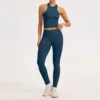 Gilet + pantalon bleu