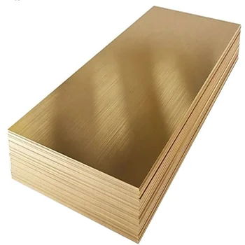 Lastra Di Ottone Spessore 1/16 Pollice &ndash; Dimensioni 6x10 Pollici, Made In USA