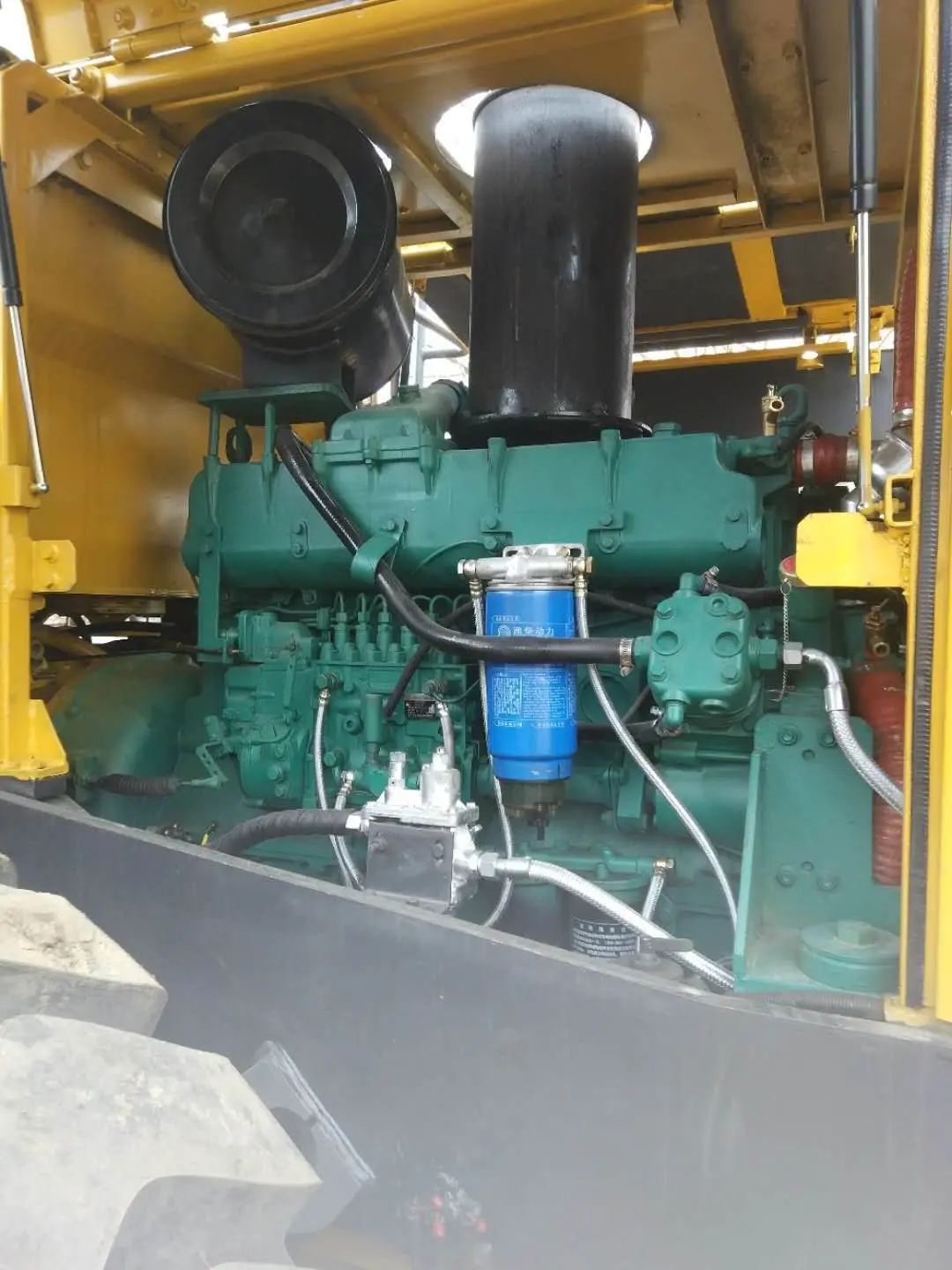 SDLG 956 Used Wheel Loaders With Caterpillar Engine High Performance