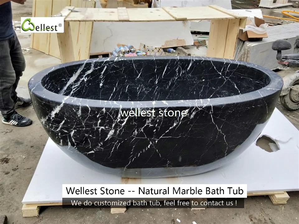 Engraved Patten Natural Stone Bath Tub By Custom Made Buy Bath Tub