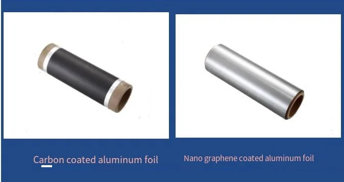 Cathode Electrode Substrate Conductive Graphene Coated Aluminum Foil ...