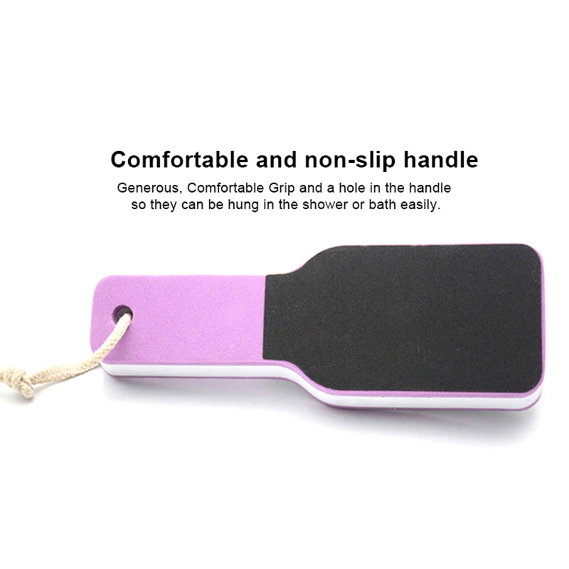 EVA Sponge Double Side Sandpaper Professional Pedicure Foot File Coarse Grit Manicure Callus Remover Feet Rasp