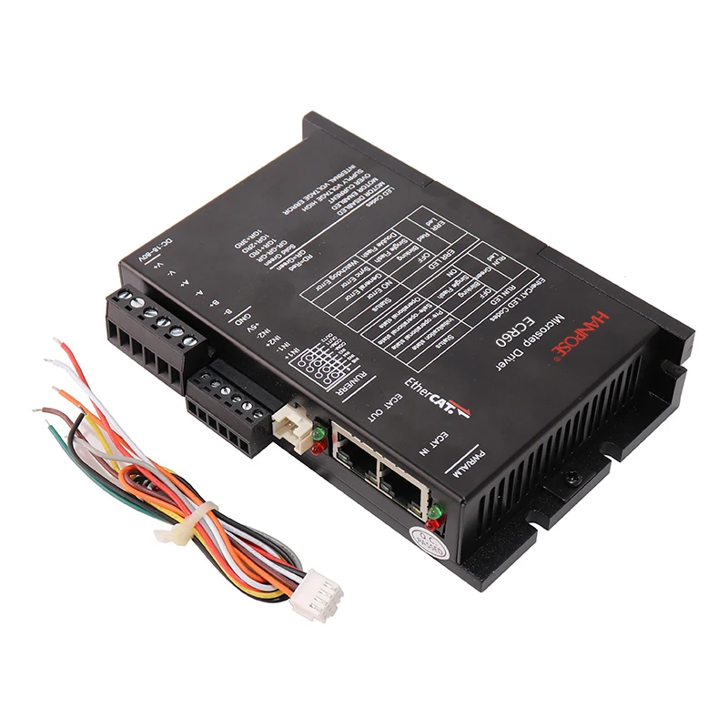 product hanpose ecr42 ecr60 ecr86 86 bus communication control 42 57 stepper motor driver io port ethercat communication-9