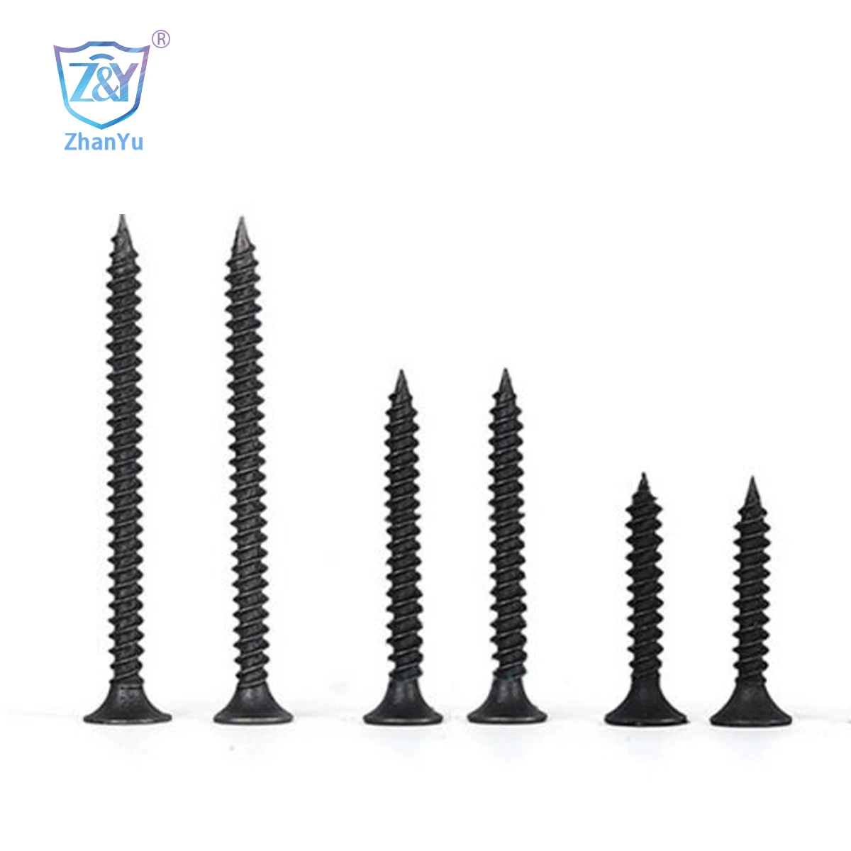 Tornillos Gypsum Plasterboard Black Phosphate Bugle Head Sheetrock Drywall Screw for Gypsum Board Nails Self Tapping Screws
