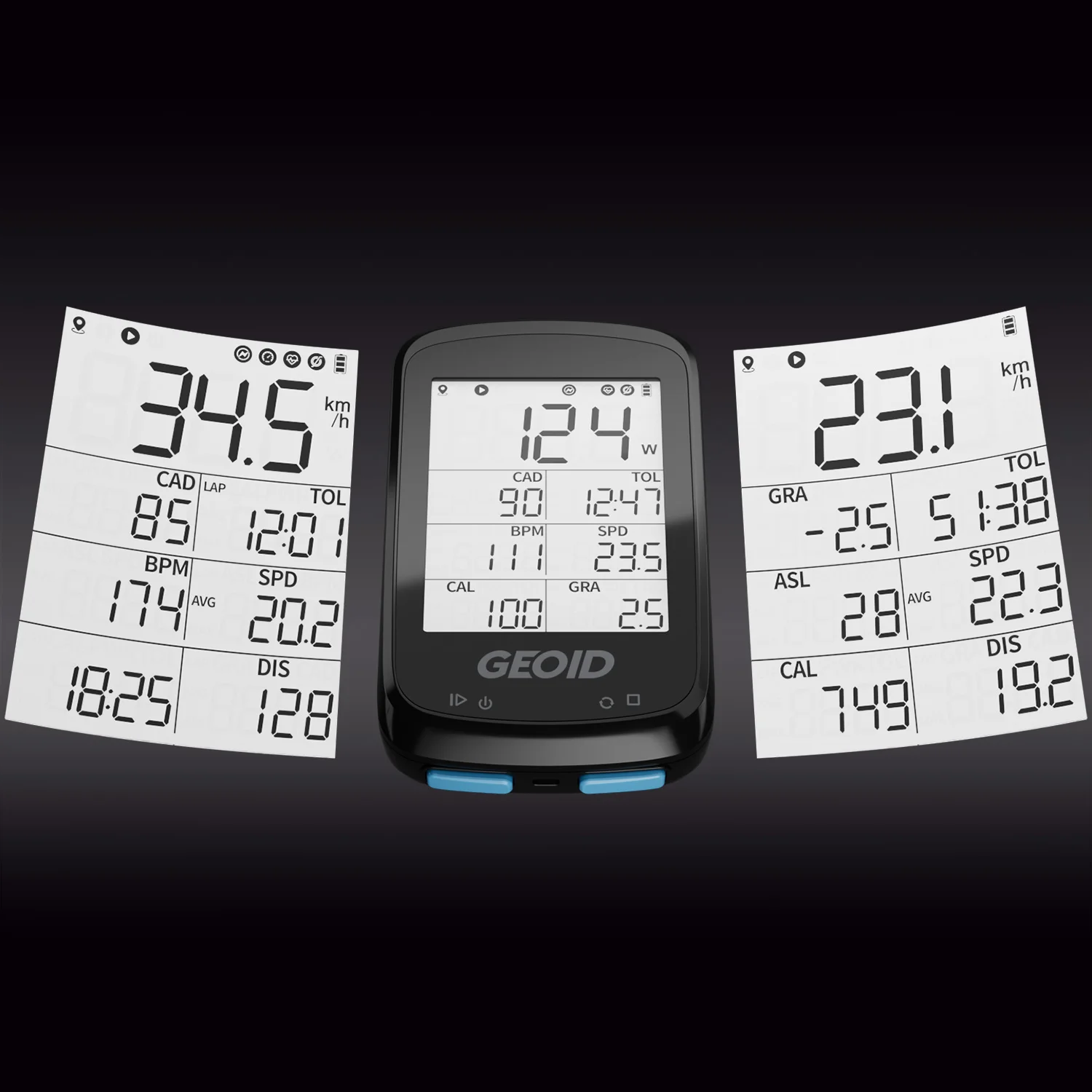 GEIOD CC500 велосипедный компьютер GPS беспроводной Велосипедный одометр спидометр FSTN BLE5.0 водонепроницаемый BDS