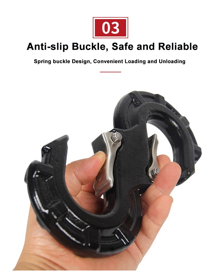 Wholesale Jdm Shackle 4x4 Electric Winch Stainless Steel S Shape Car