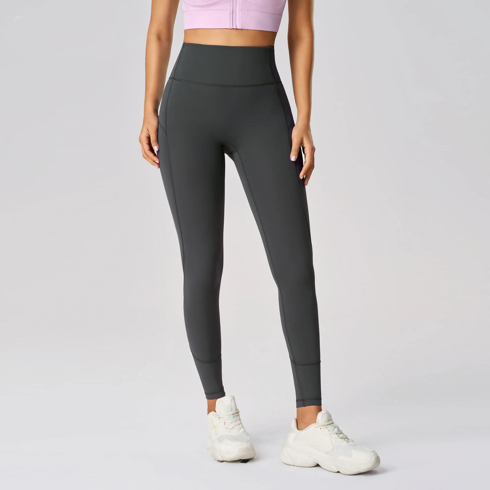 Super Cool Yoga Pants with Zipper Seamless Durable