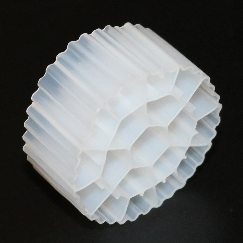 Plastic Hdpe Mbbr Moving Bed Biofilm Reactor Suspending Media Bio Carrier for Aquaculture Water Treatment Process