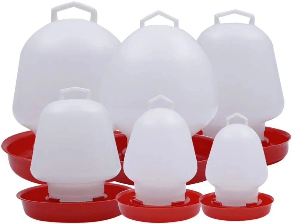 Plastic Automatic Chicken Feeder and Drinker 1.5L 3L 0.75L