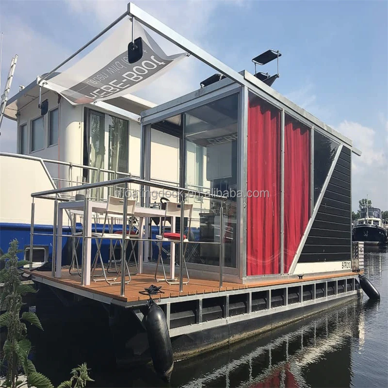 Pontoon Blocks Uv Protected Pontoon Bridge Plastic Pontoon Floats for Build Your House Boat on Water