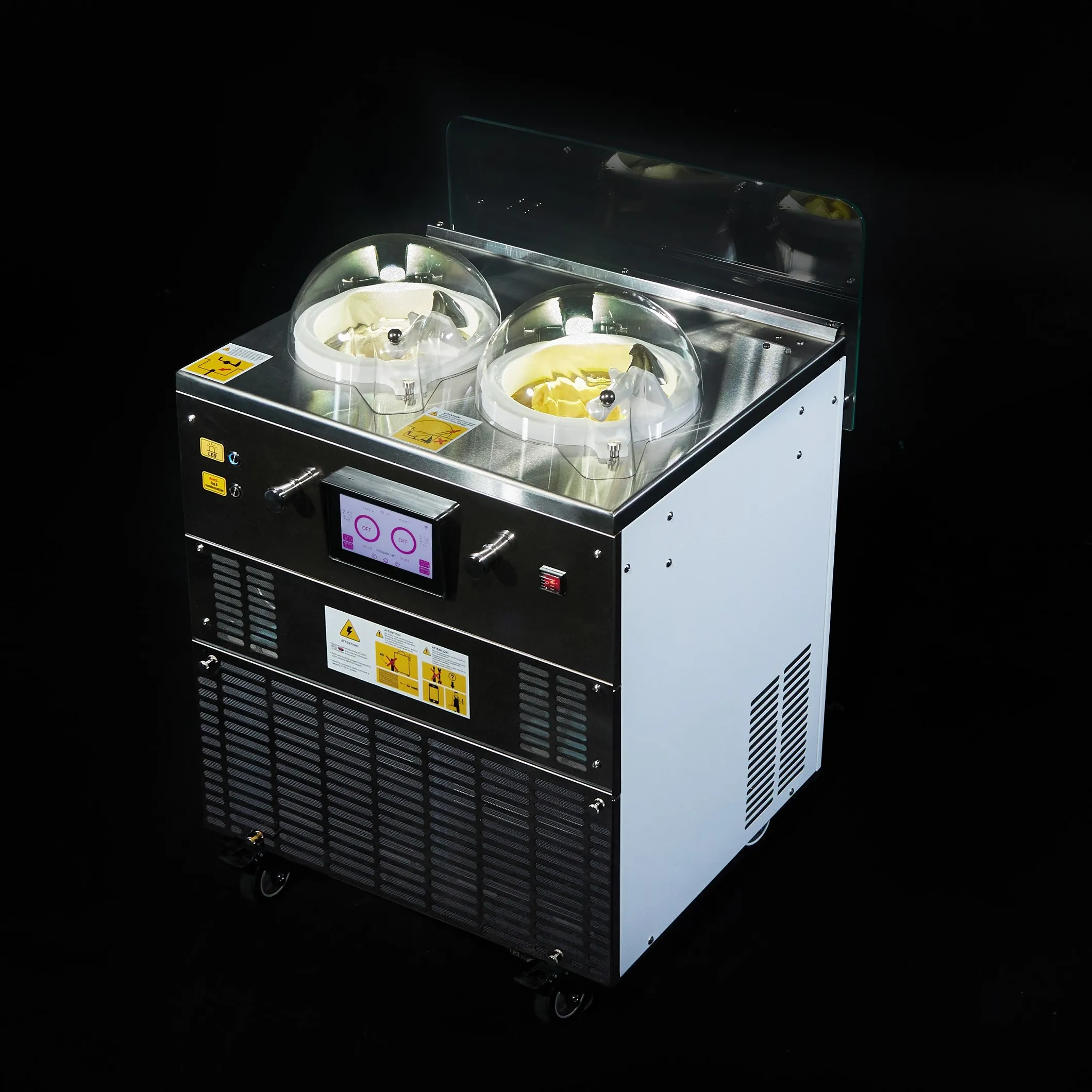 アイスクリーム、ジェラート用充填機 商業用バッチフリーザー ジェラート アイスクリーム製造充填機