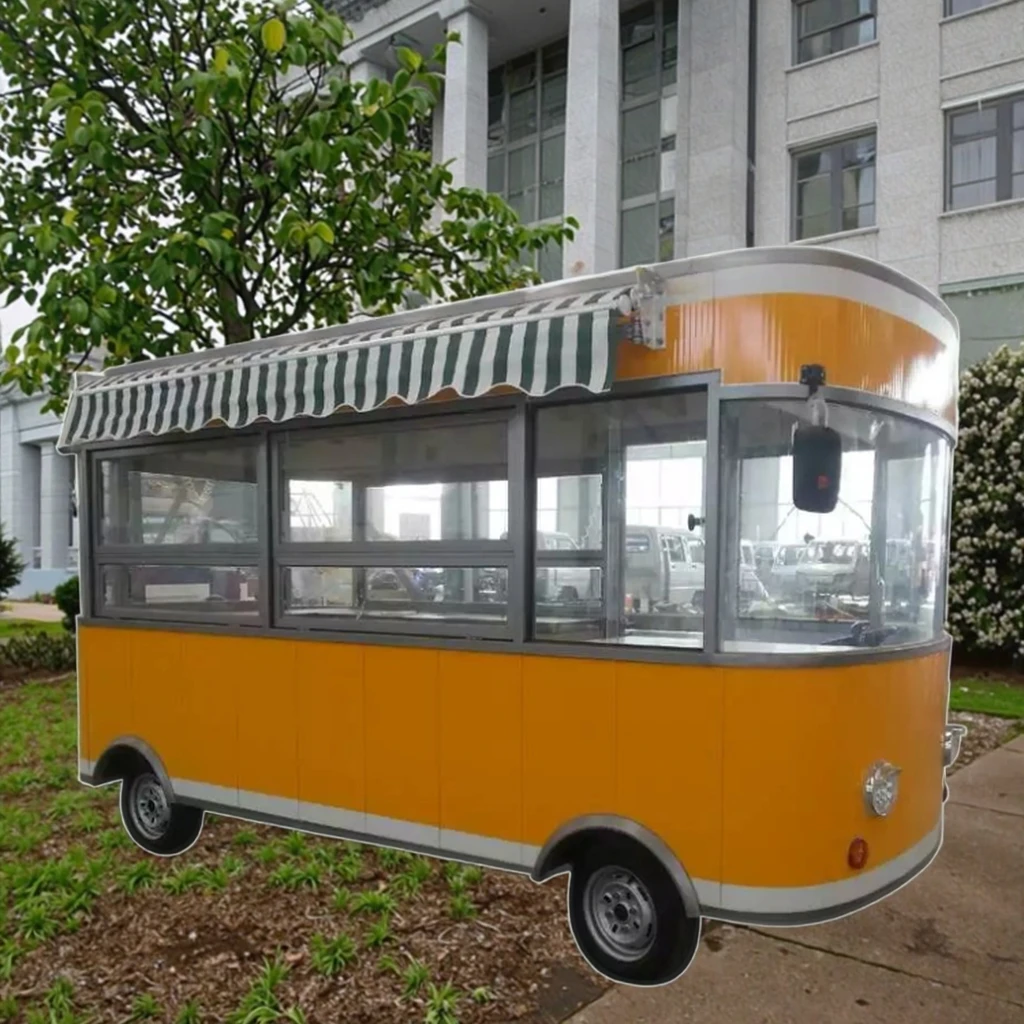 Breakfirst Mobile Kitchen Food Bus Fast Food Mini Bus for Sale