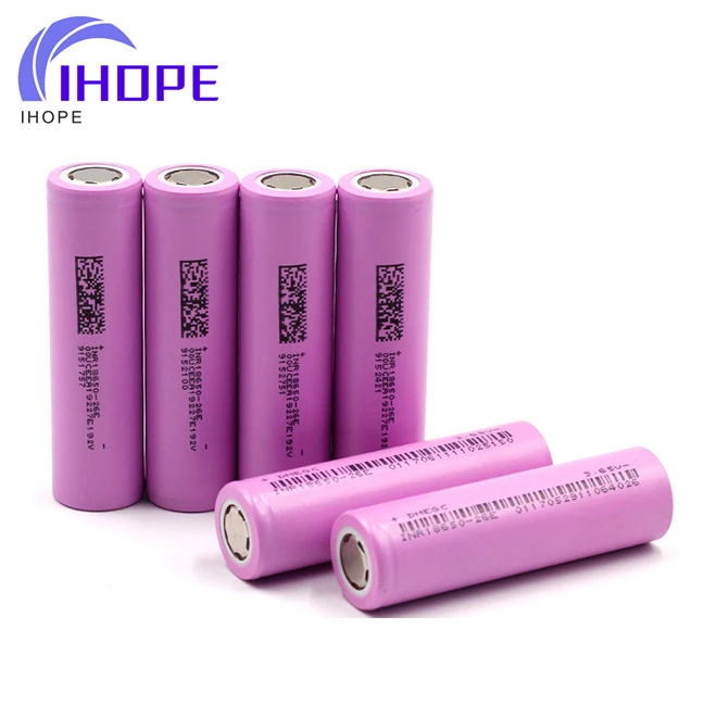 5c Discharge 3.7v 18650 Battery 2600mah Inr18650-26e From Dmegc - Buy ...