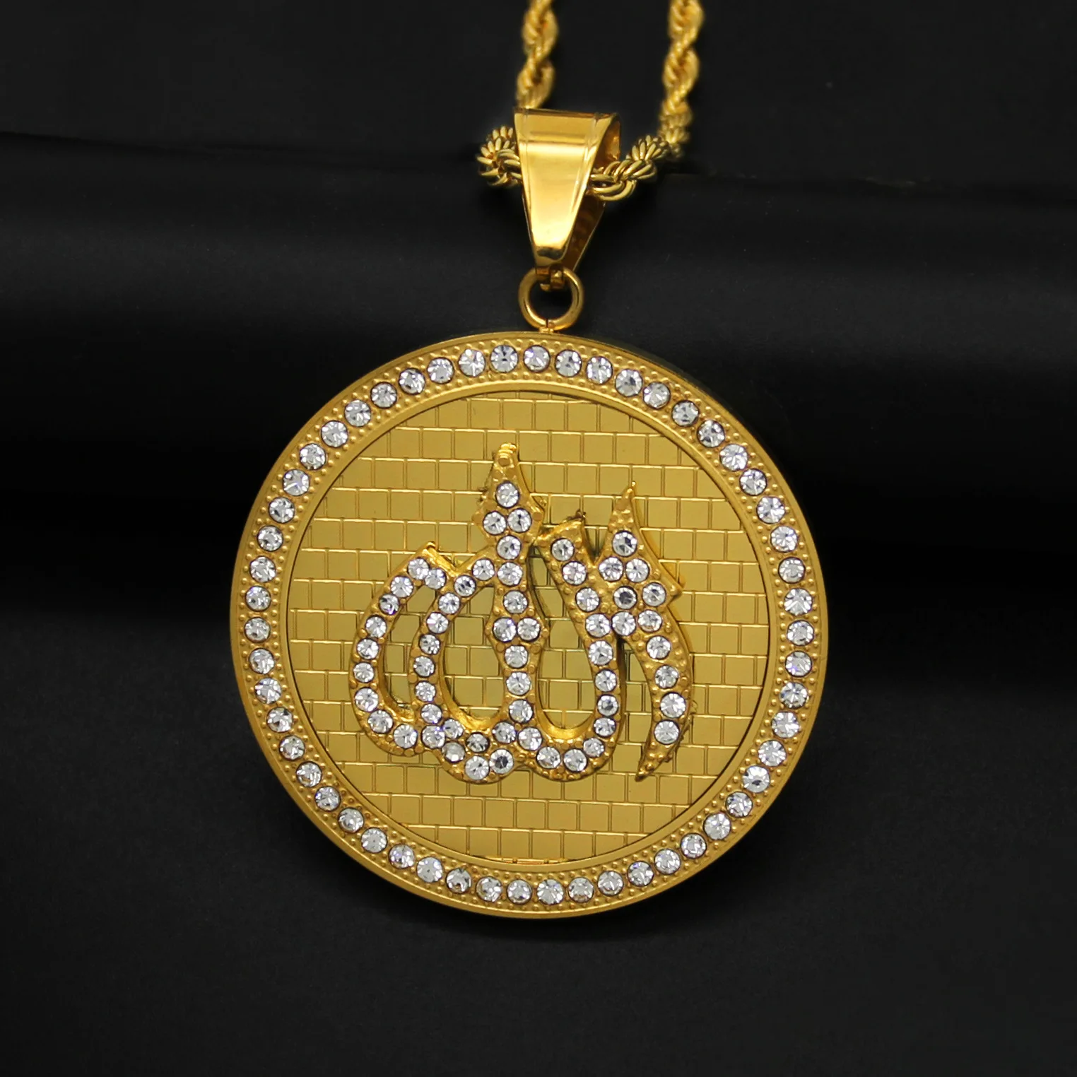 Islam Symbol Gold Plated Necklace