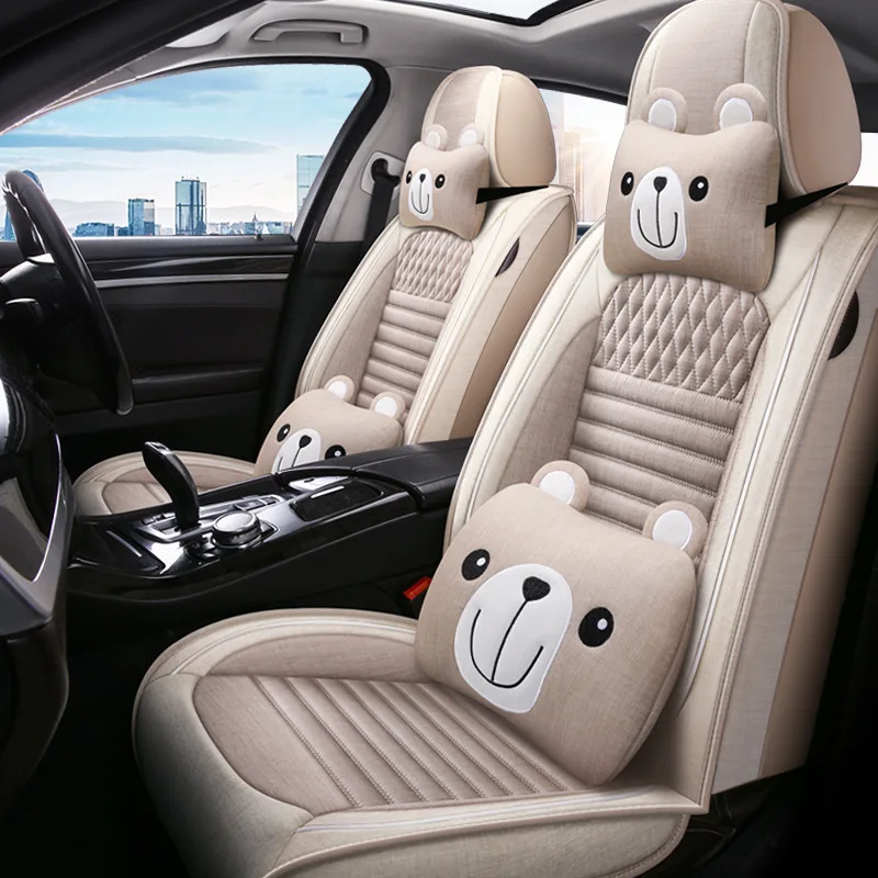 Car Seat Cover Fully Surrounded Summer Breathable Cushion Universal