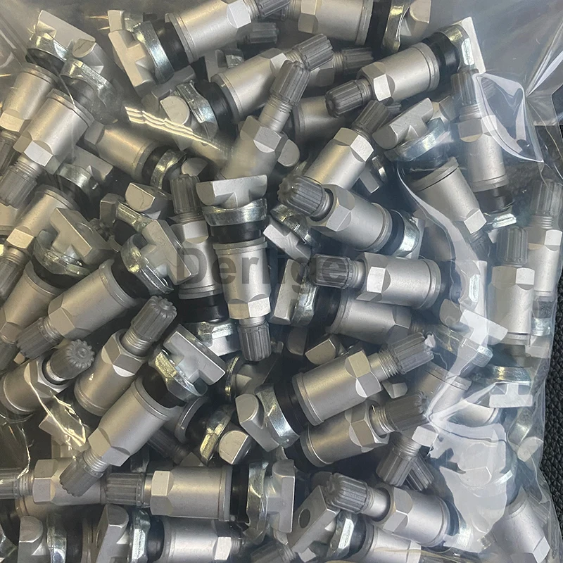 Aluminium Alloy Car Tire Valves For Tpms Sensor Snap In Tubeless Wheel