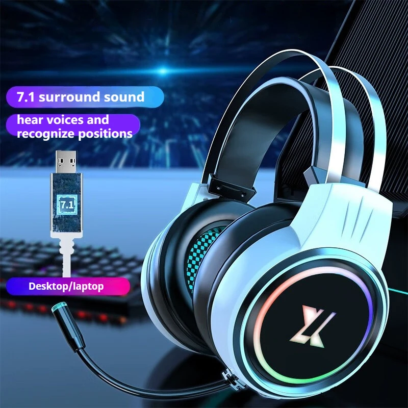 EWEADN X8 Stereo Gaming Headphones Active Noise Cancellation
