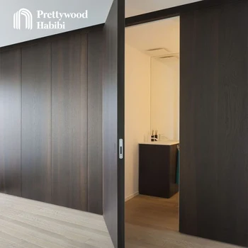 Prettywood Invisible Door Frameless Flush Design Concealed Wooden ...